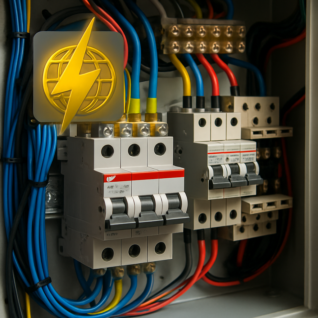 فحص لوح التوزيع